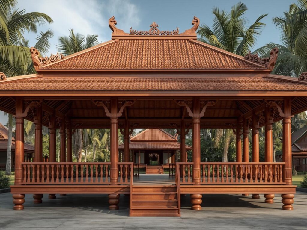 sentra gazebo kayu glugu malang