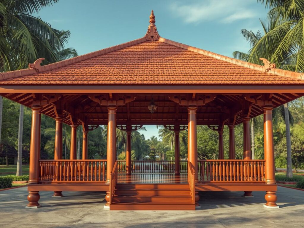 biaya pembuatan gazebo glugu malang