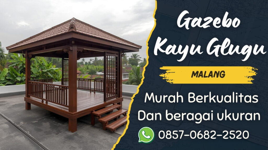 beli gazebo glugu aman terpercaya